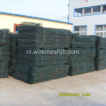 Vinyl gecoate zeshoekige gaas Gabion mand